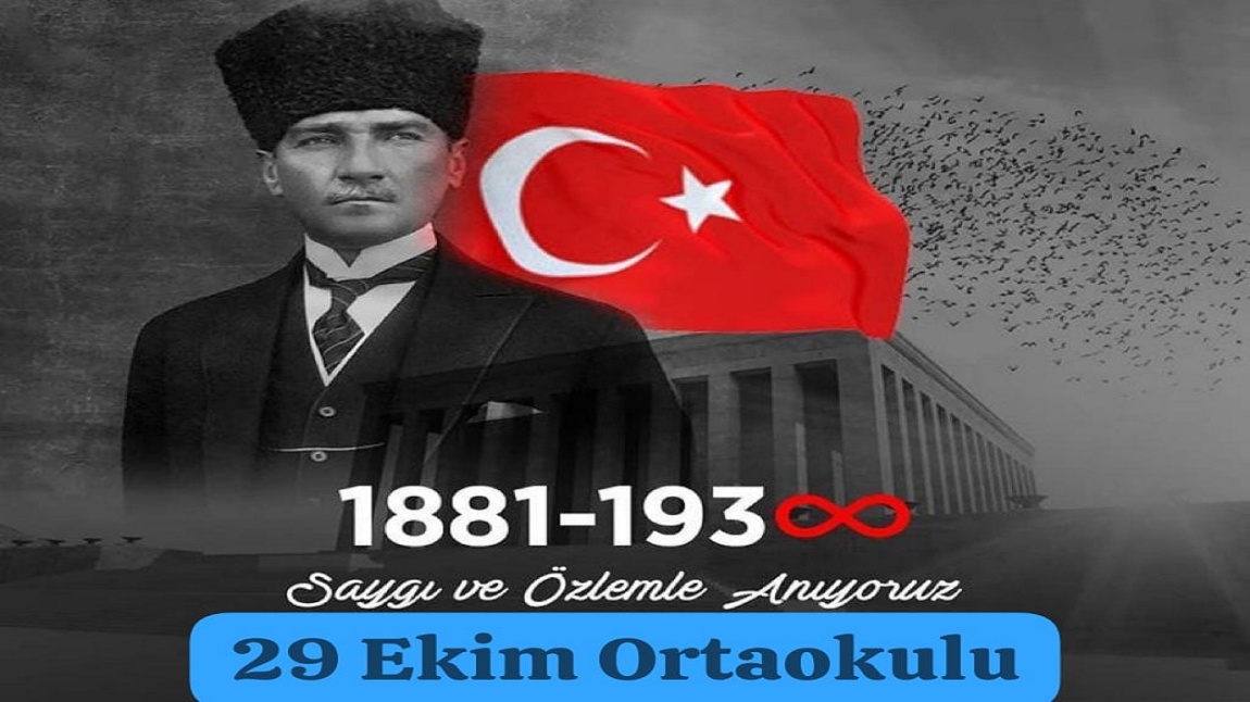 Kuruluşunun 100. yıldönümüne eriştiğimiz Cumhuriyetimizin kurucusu Gazi Mustafa Kemal Atatürk’ü vefatının 85. yılında saygı ve minnetle yad ediyoruz.